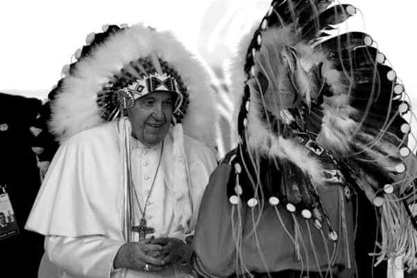 Gli Indiani in Canada: le Parole di Papa Bergoglio Non Bastano